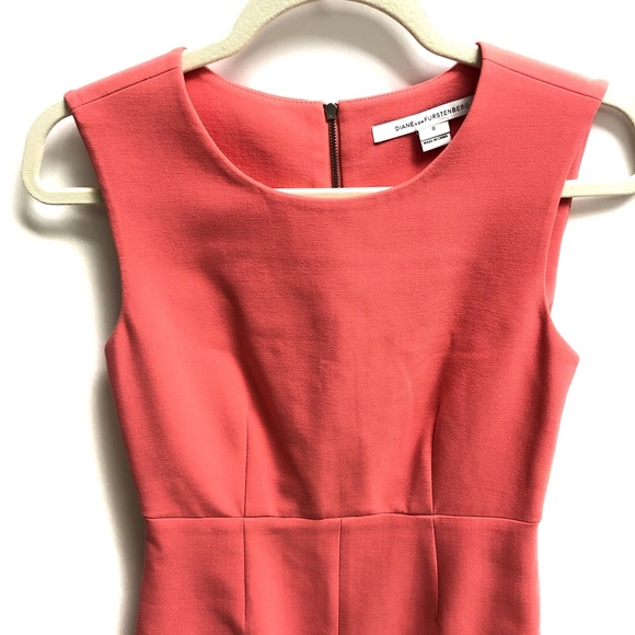 DVF Carrie Sheath Dress in Sz: 0 - Picture 4 of 8
